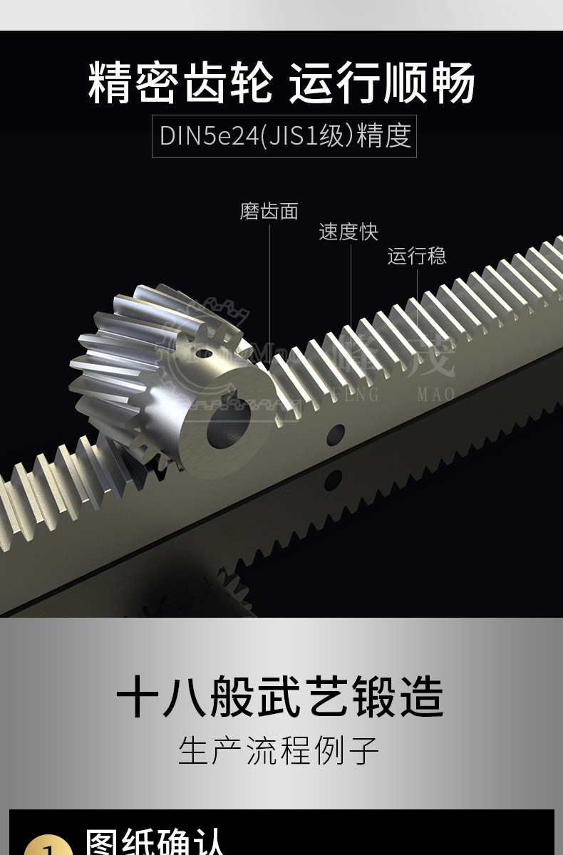 精密齒輪運行順暢 精密齒輪運行順暢